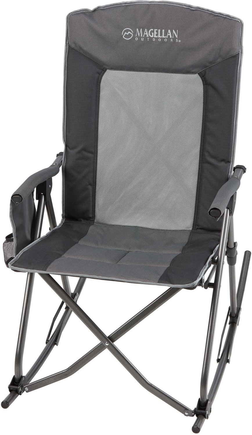 Magellan Outdoors Collapsible High Back Rocker Chair Academy