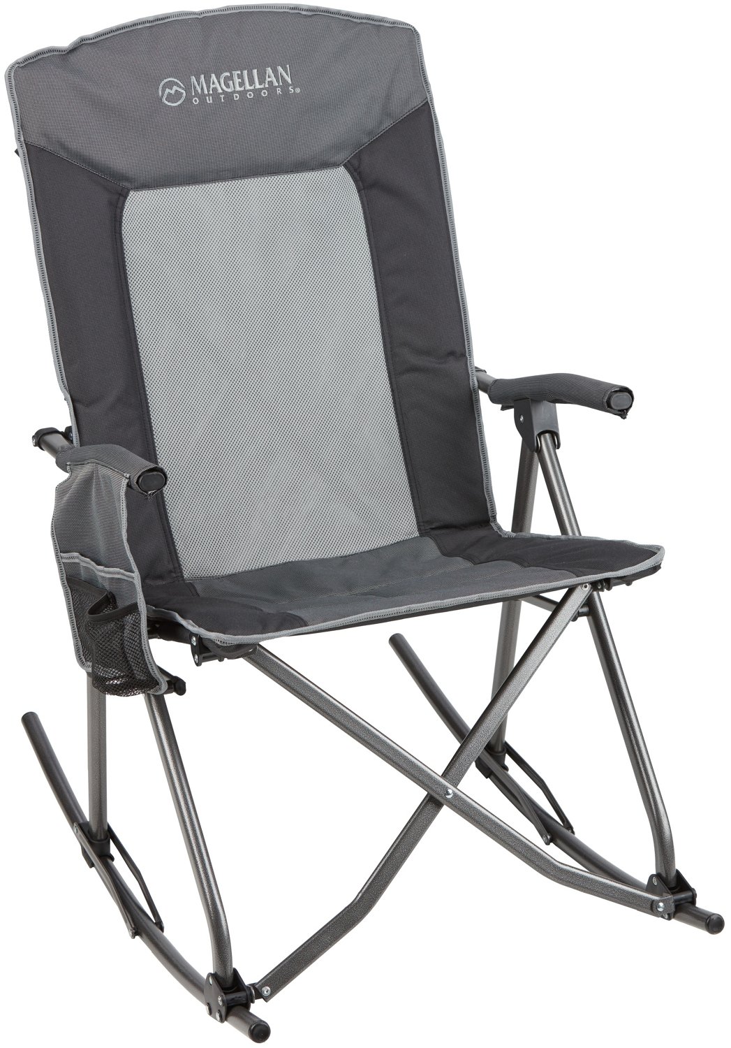 Magellan Outdoors Collapsible High Back Rocker Chair Academy