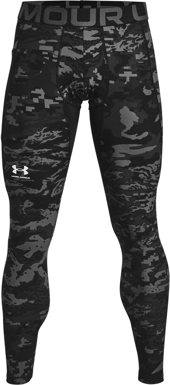 Under Armour Men's HeatGear Armour Camo Leggings                                                                                 - view number 4