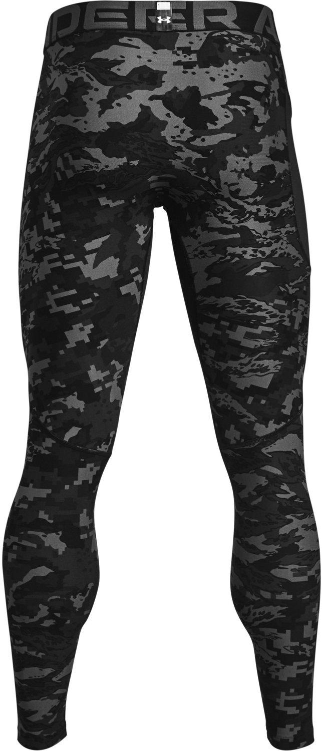Under Armour Men's HeatGear Armour Camo Leggings                                                                                 - view number 5