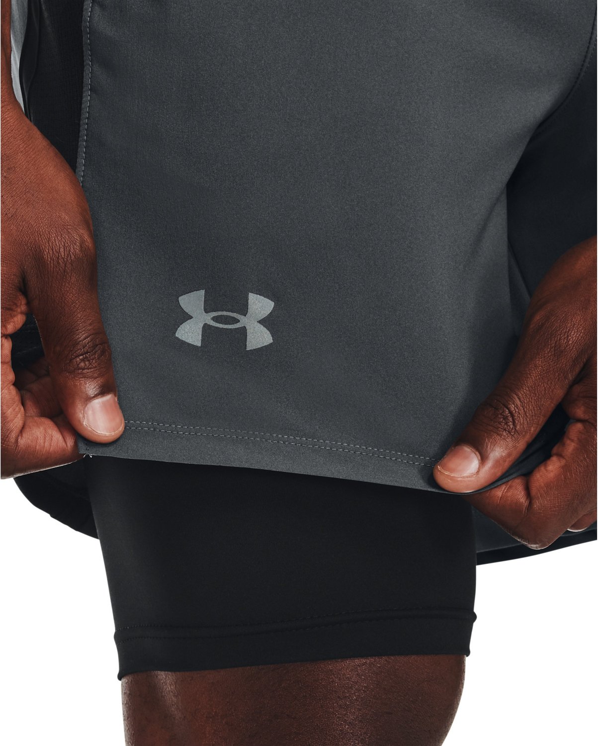 Under Armour Men's Launch SW 2-in-1 Running Shorts - view number 3