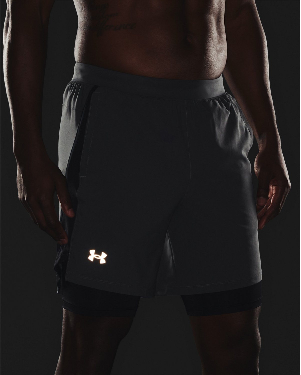 Under Armour Men's Launch SW 2-in-1 Running Shorts - view number 4