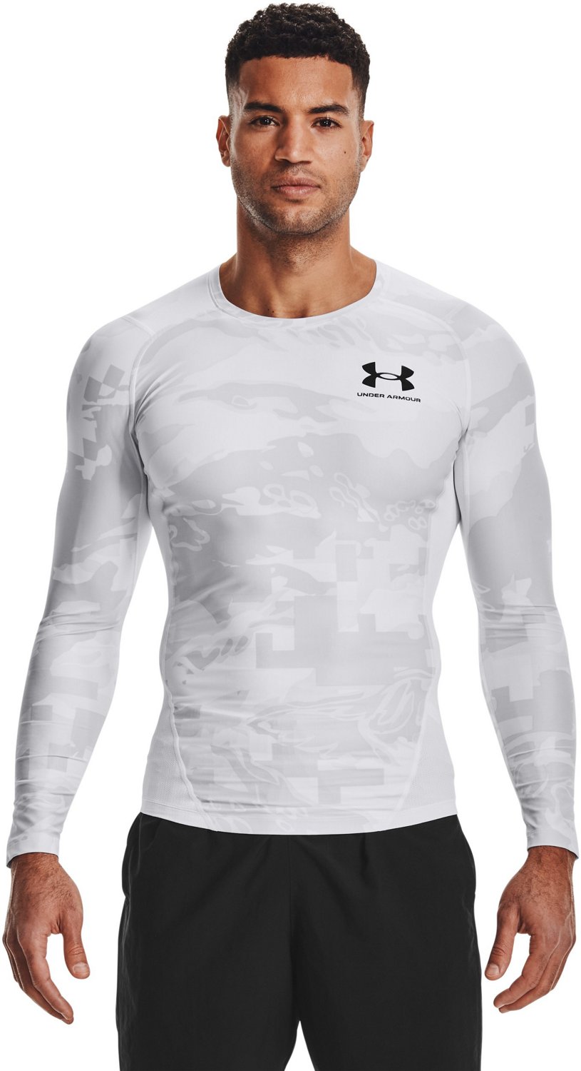 Under Armour Men's UA IsoChill Compression Printed Long Sleeve Shirt