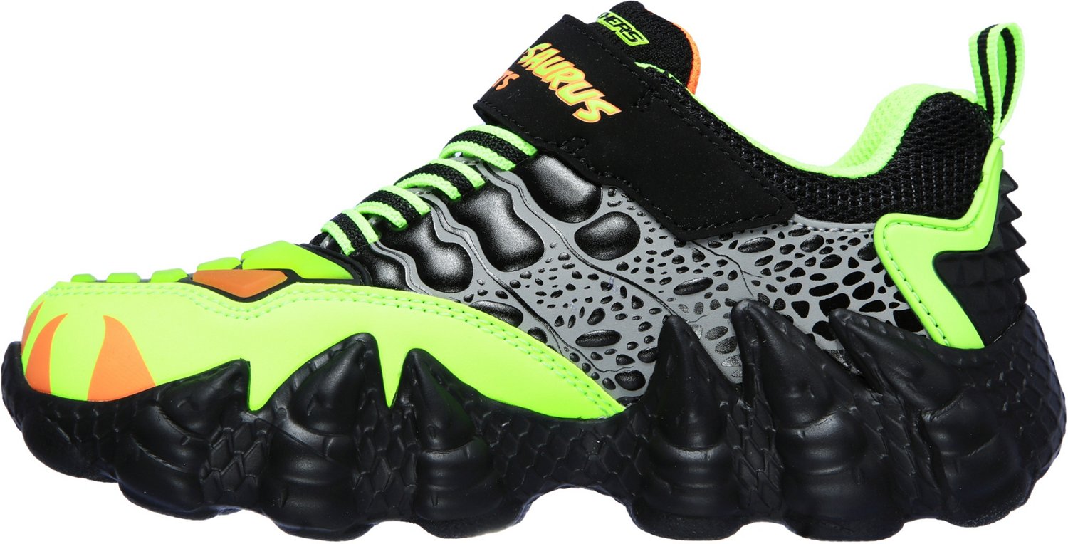 SKECHERS Boys'  Pre-School  S Lights Skech-O-Saurus Lights Shoes - view number 3
