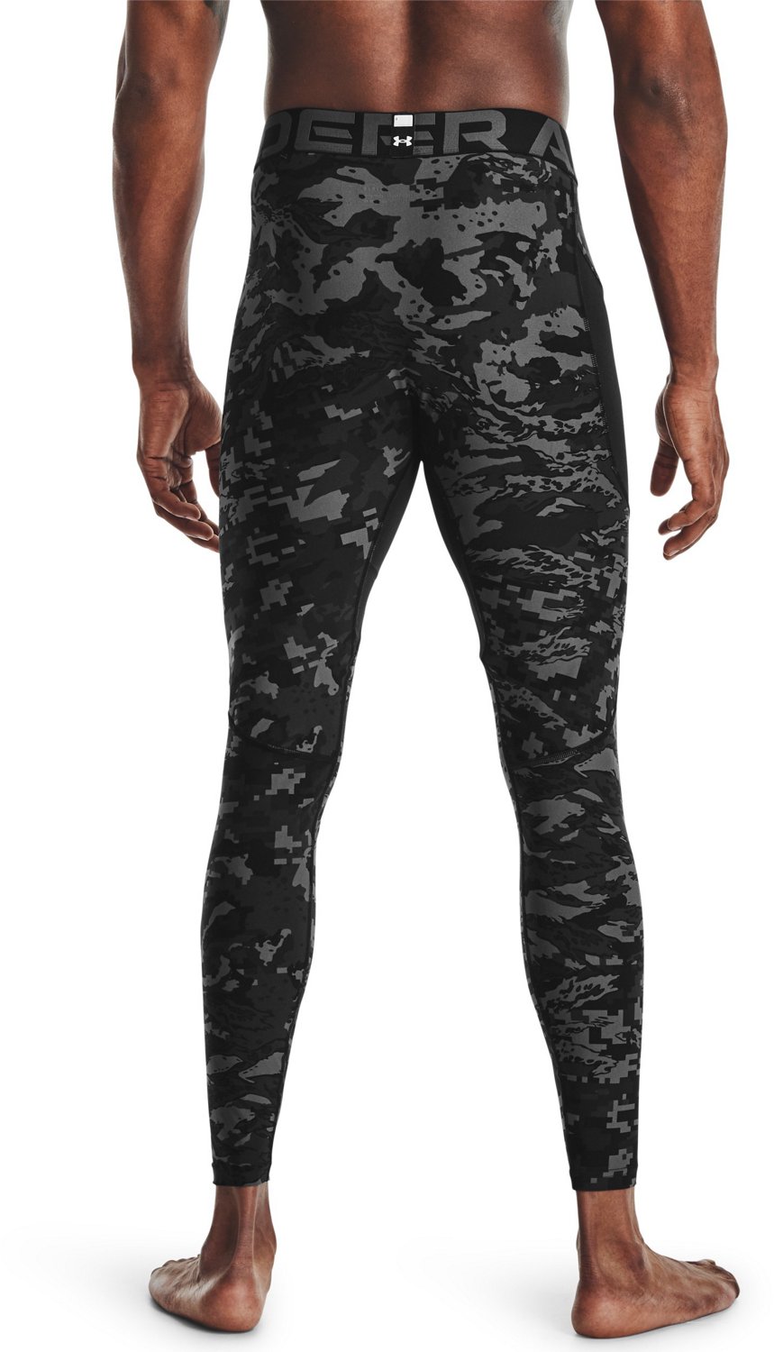 Under Armour Men's HeatGear Armour Camo Leggings                                                                                 - view number 2