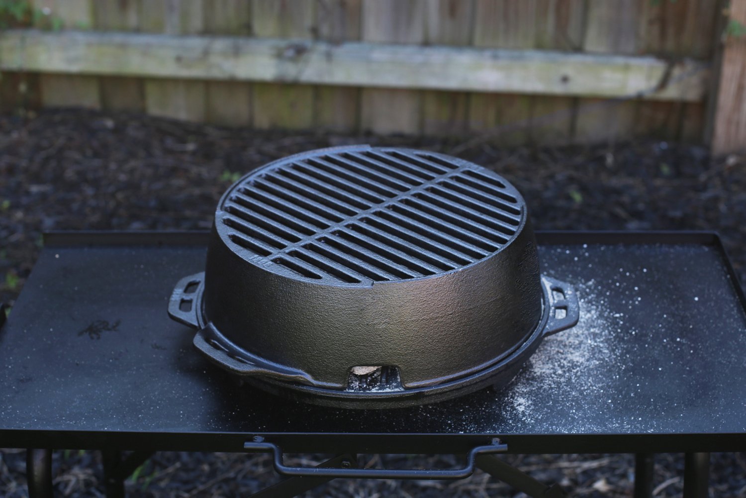 Introducing the New Cast Iron Kickoff Grill