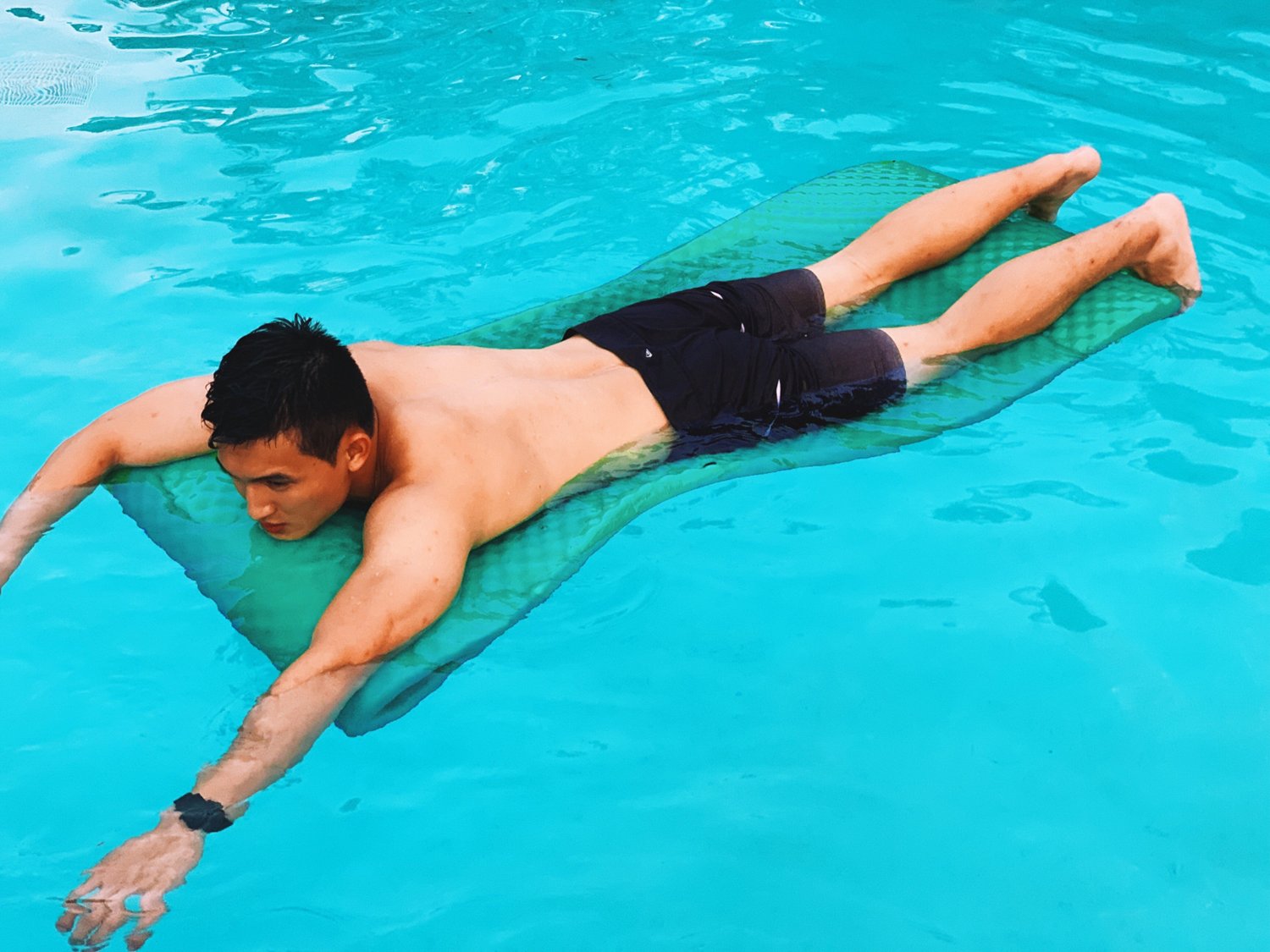 VOS infinity Seamfoam 72 in x 26 in Water Lounger - view number 2