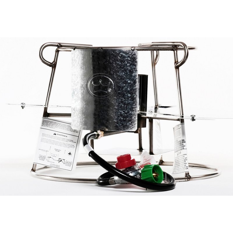 King Kooker Stainless Steel Double Jet Cooker - Fryers at Academy Sports