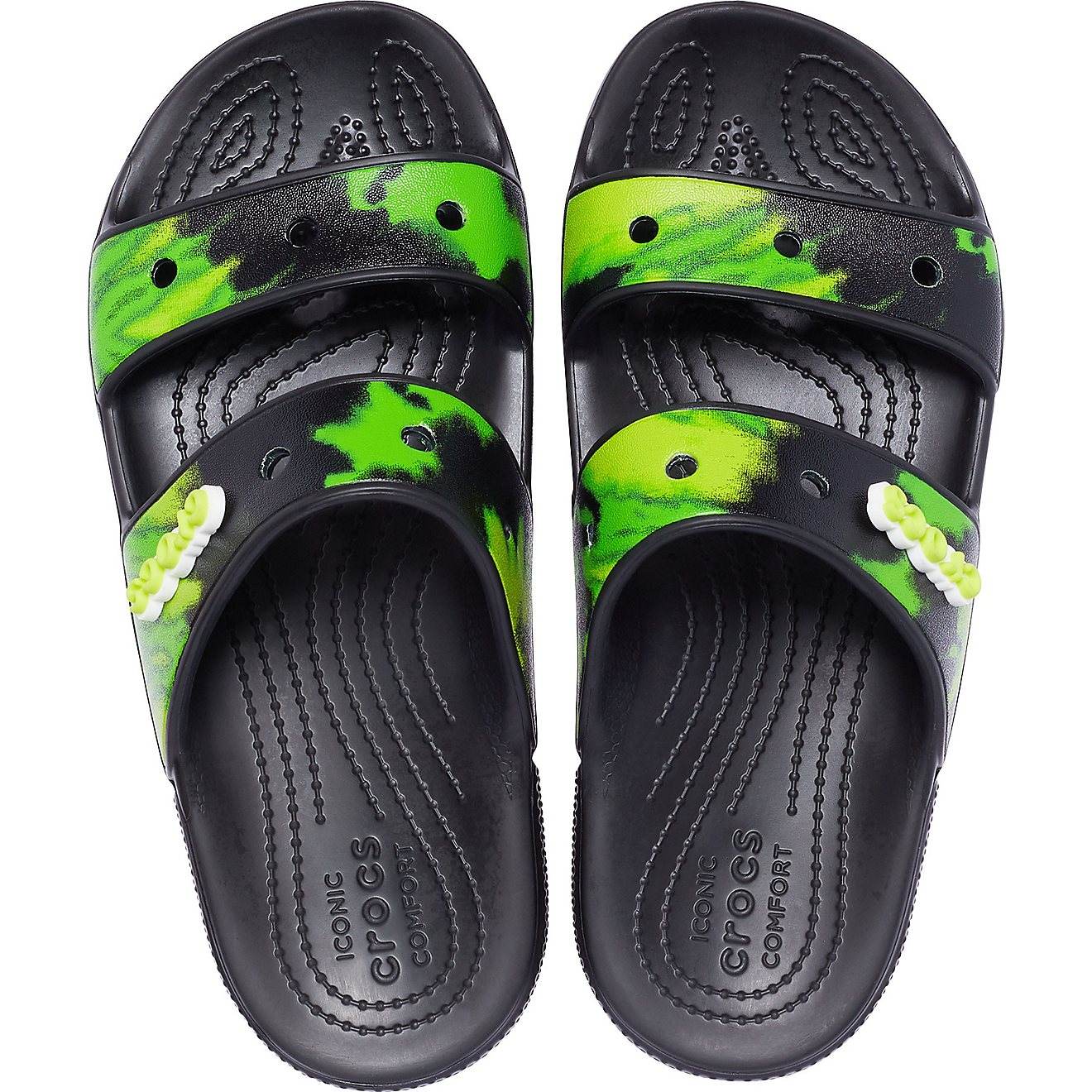 Crocs Adults' Classic 2-Strap Tie-Dye Sandals | Academy