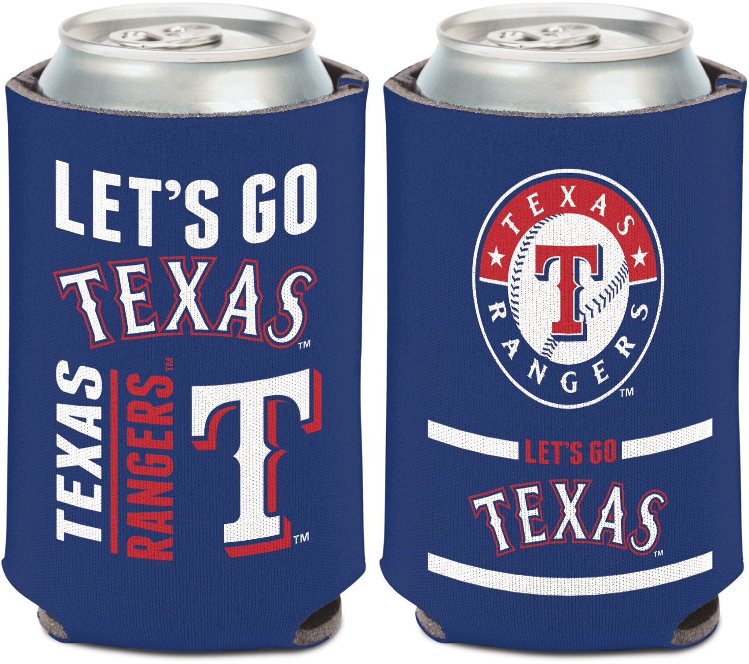 Wincraft Texas Rangers Slogan Can Cooler Academy