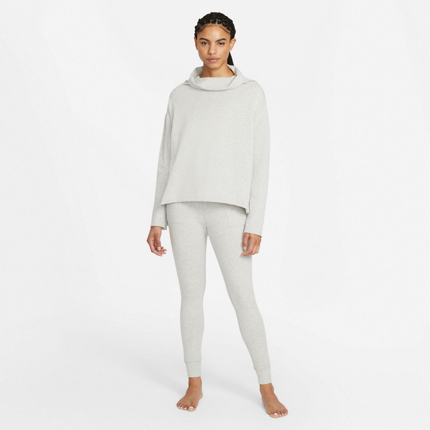 Nike Women's Yoga Brushed Fleece 7/8 Tight Pants - view number 5