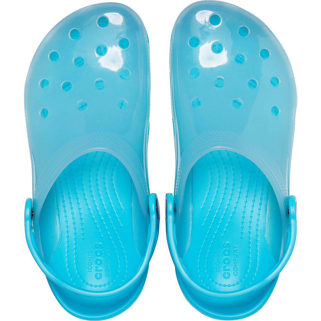 Crocs Adults' Classic Translucent Clogs                                                                                          - view number 4
