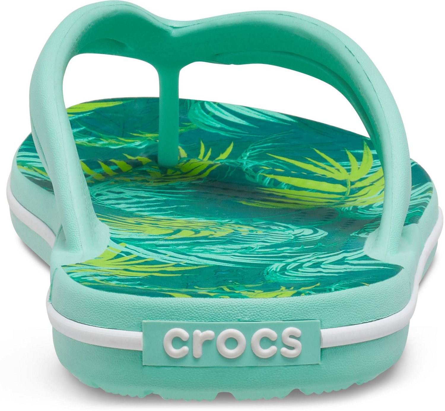 Crocs Women's Crocband Tropical Flip Flops                                                                                       - view number 6