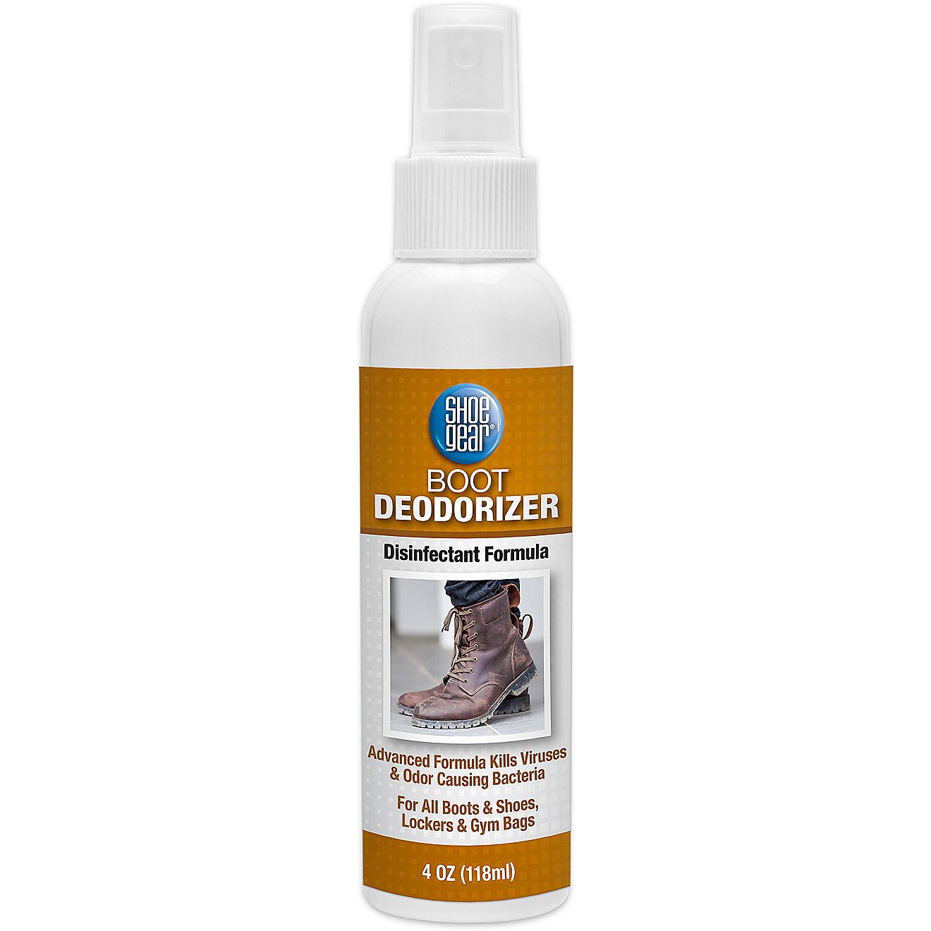 Shoe Gear Boot Odor Control Deodorizer 4 oz Spray | Academy
