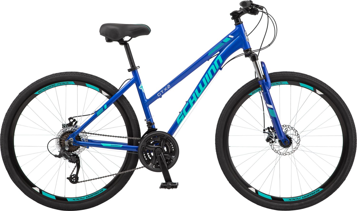 Schwinn Women's GTX 2.0 700c 21-Speed Dual Sport Hybrid Bike                                                                     - view number 2