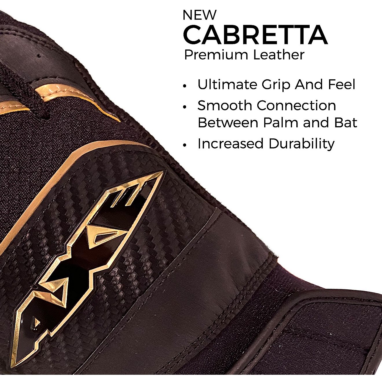 Axe Bat Adults' Pro-Fit Batting Gloves                                                                                           - view number 4