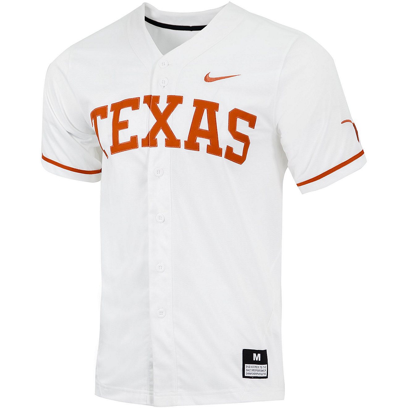 Nike Men's University of Texas Arch Baseball Replica Jersey                                                                      - view number 1
