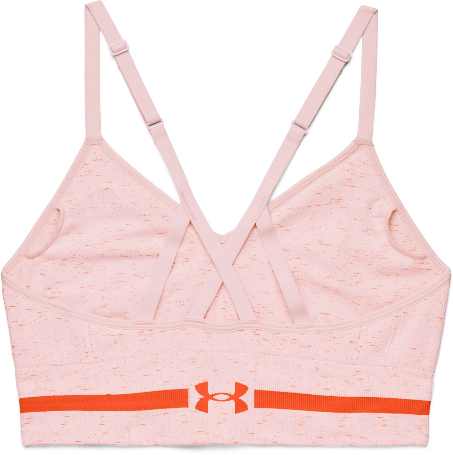 Under Armour Women's Seamless Long Low Impact Heather Bra - view number 4