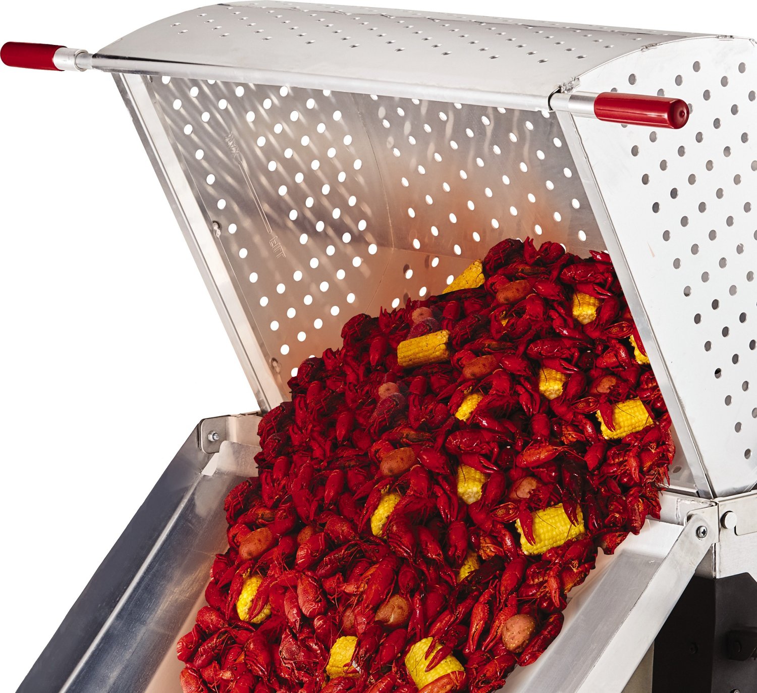 Outdoor Gourmet Deluxe Double Sack 150 qt Crawfish Boiler Academy