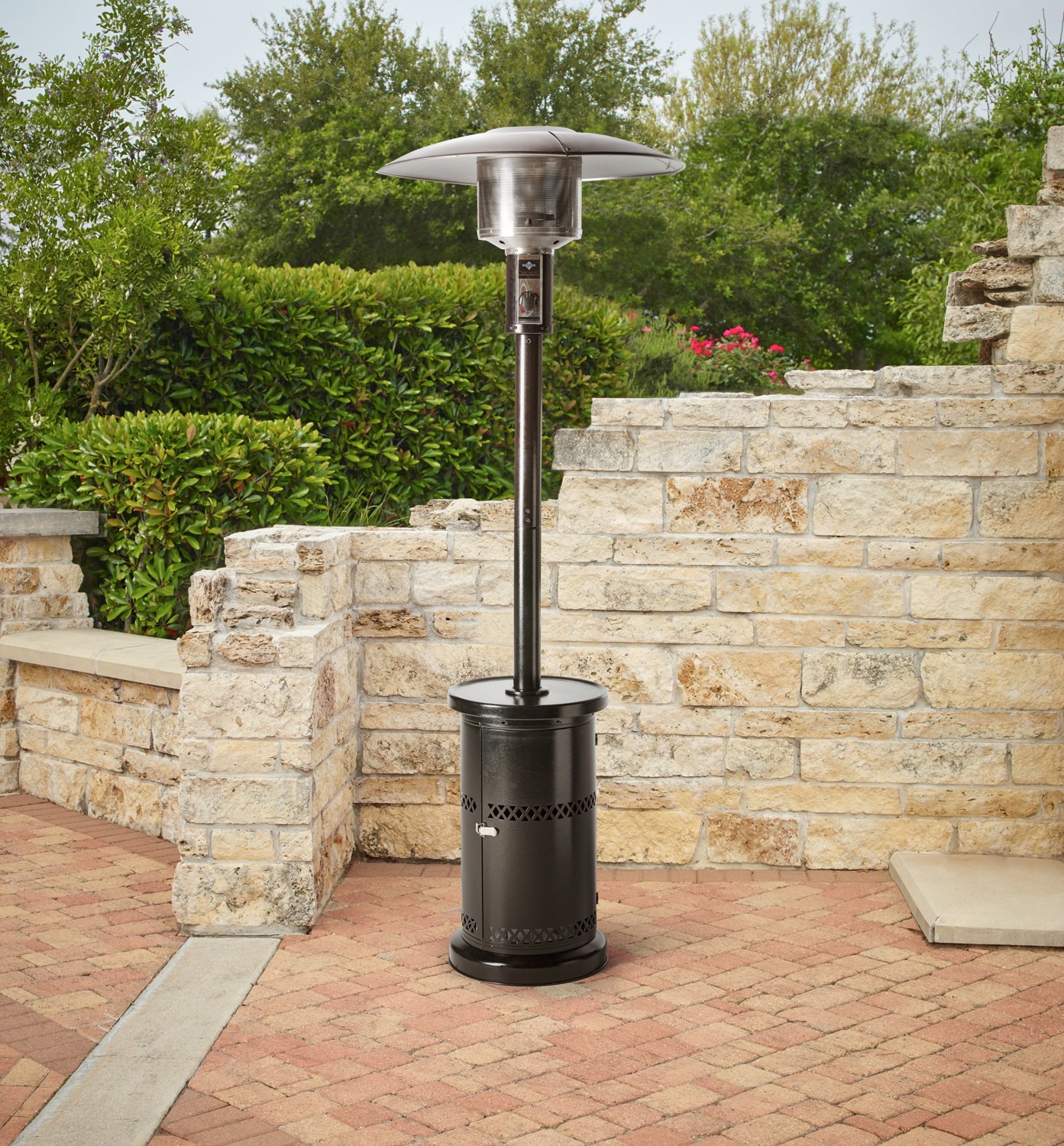 Outdoor tower deals heater