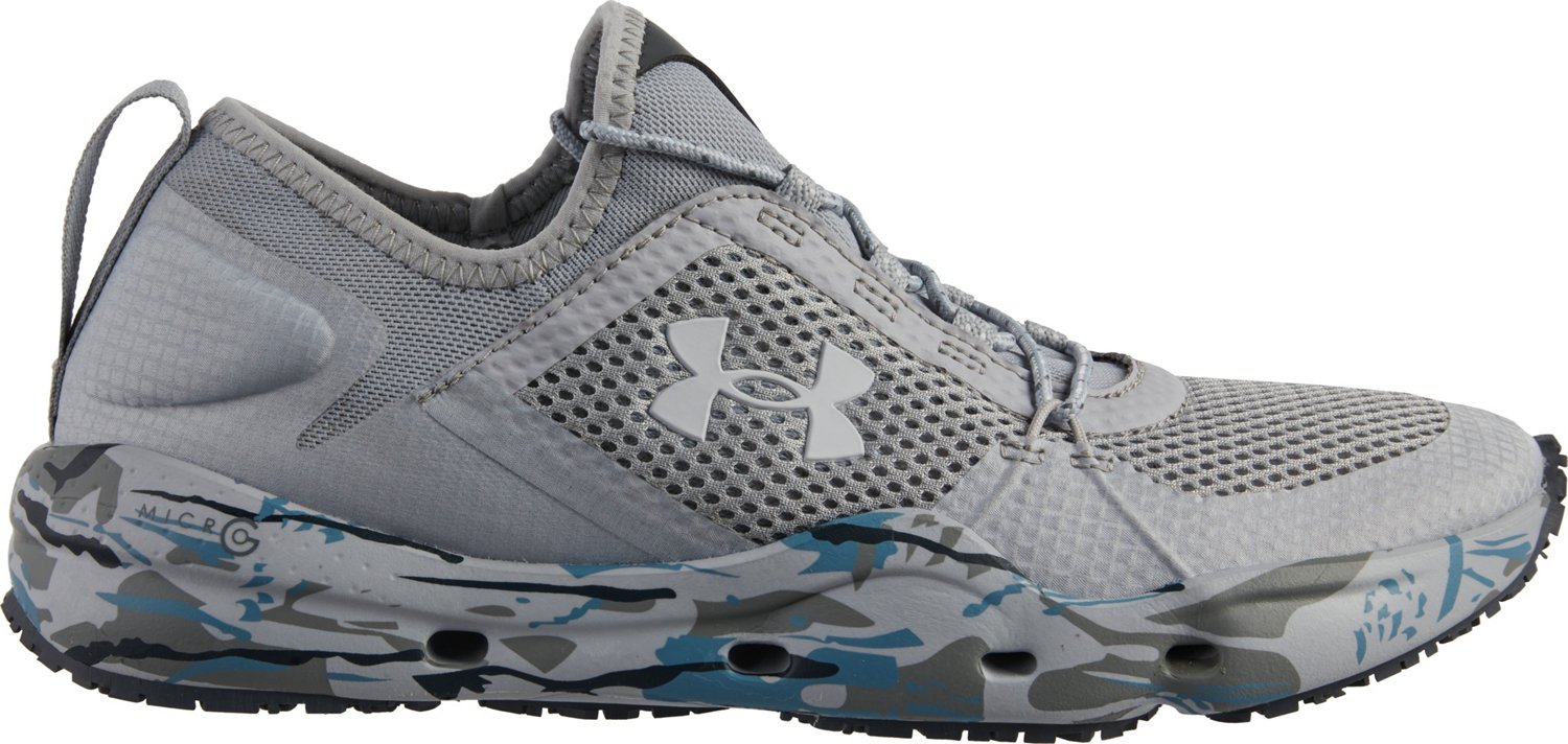 Grey mens under armour 2024 shoes