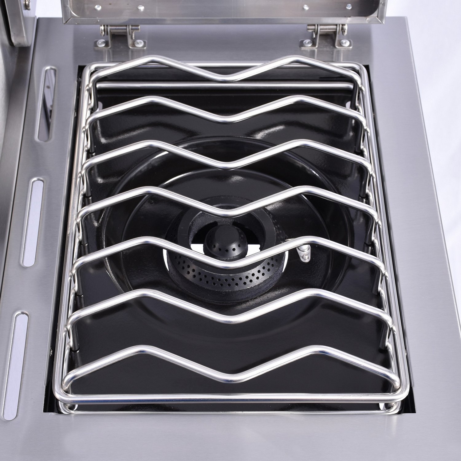 3 Embers 4Burner DualFuel Propane Gas Grill with Radiant Embers