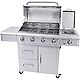 3 Embers 4-Burner Dual-Fuel Propane Gas Grill with Radiant Embers Cooking System                                                 - view number 4