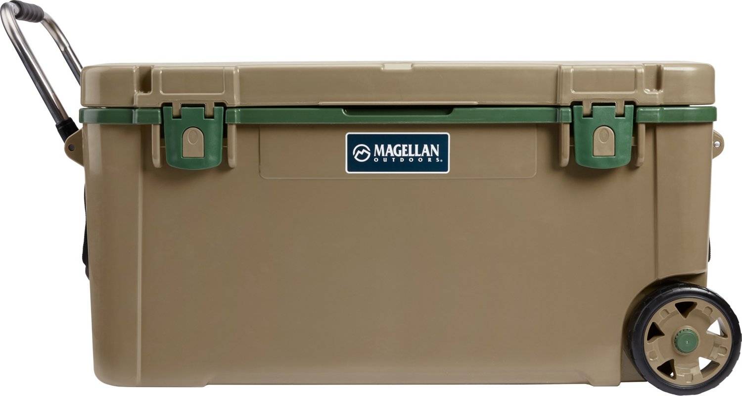 Magellan Outdoors Ice Box 75 qt Wheeled Cooler Academy