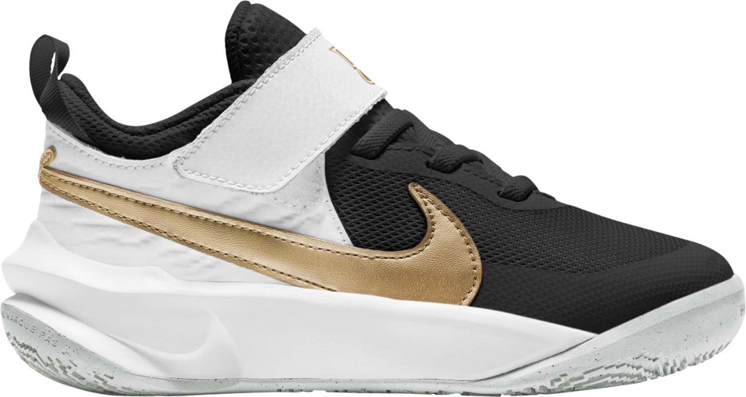 Boys black and gold nikes on sale