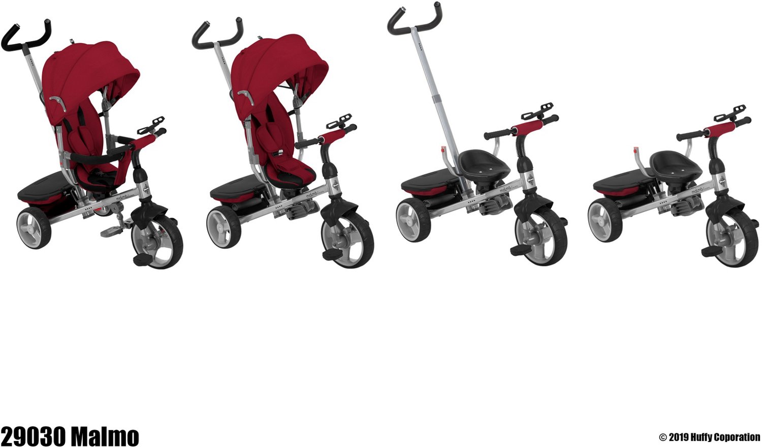 Huffy Malmo Luxe Conversion Tricycle - view number 2