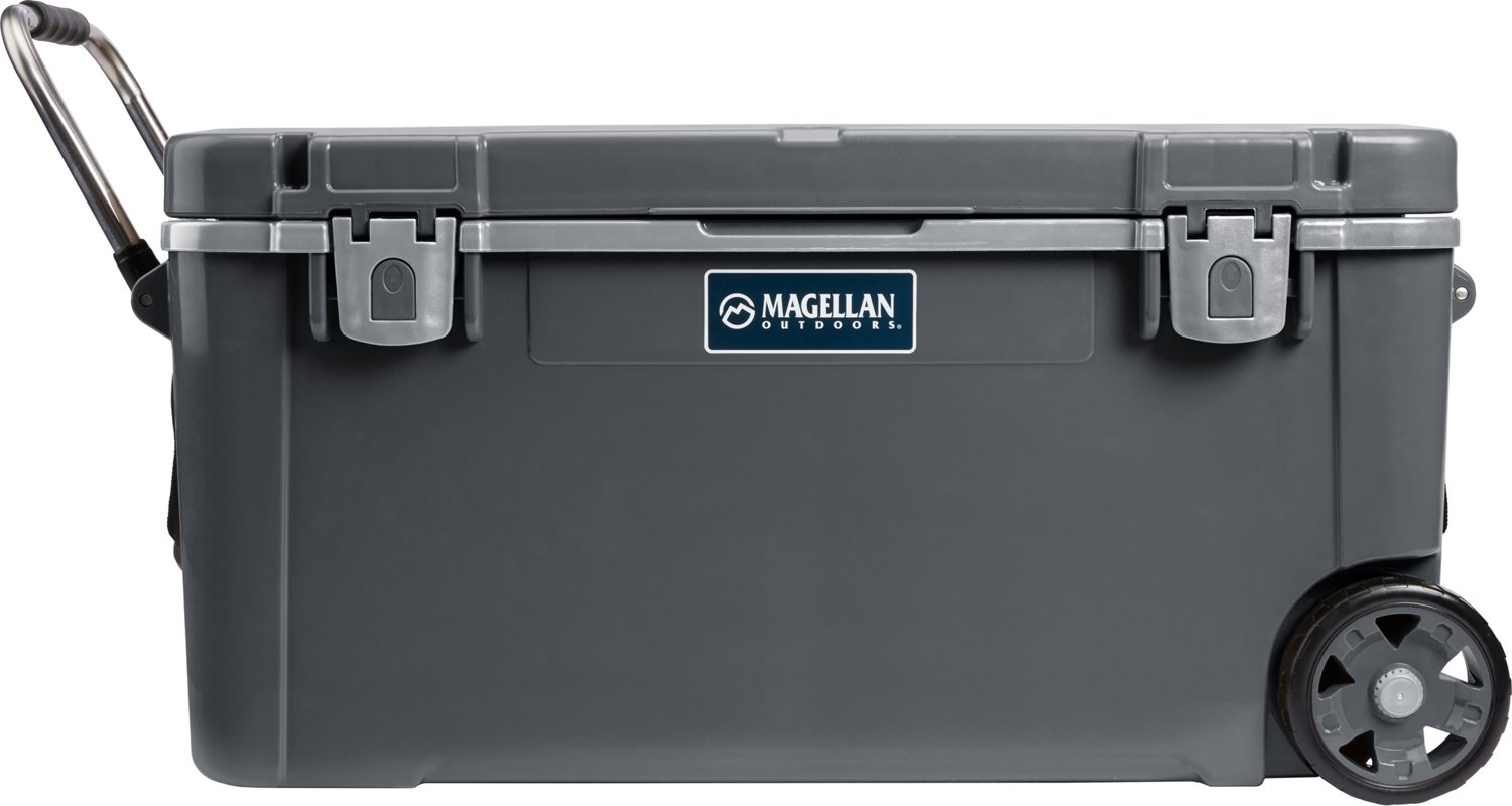 Magellan Outdoors Ice Box 75 qt Wheeled Cooler Academy