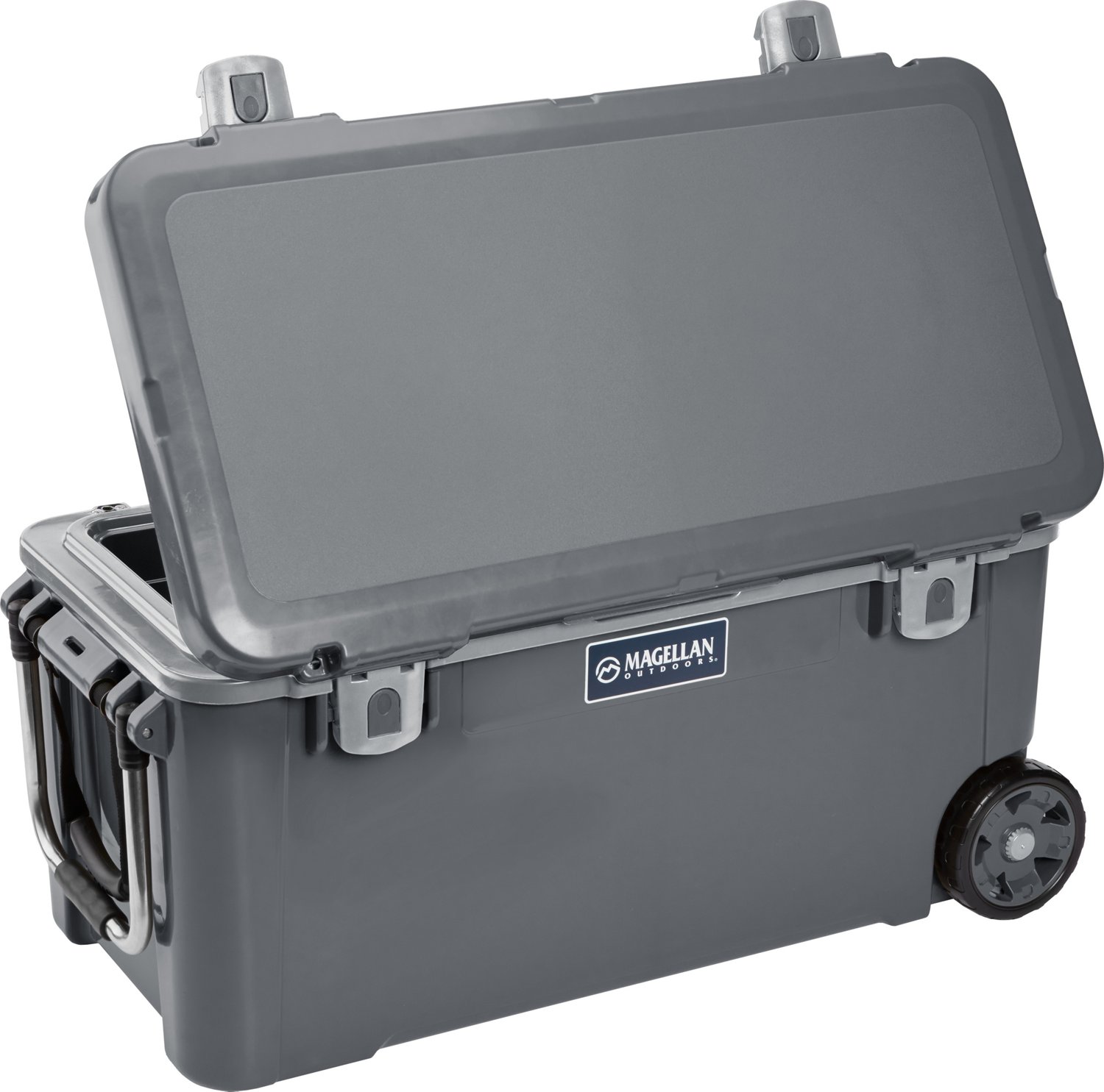 Magellan Outdoors Ice Box 75 qt Wheeled Cooler Academy