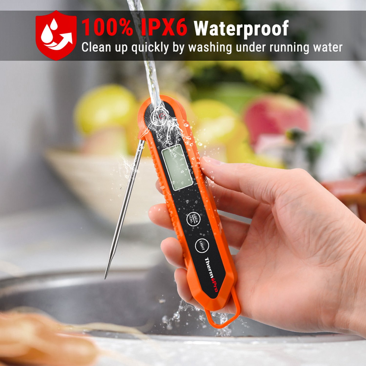 ThermoPro TP03A Digital Instant Read Food Meat Thermometer for