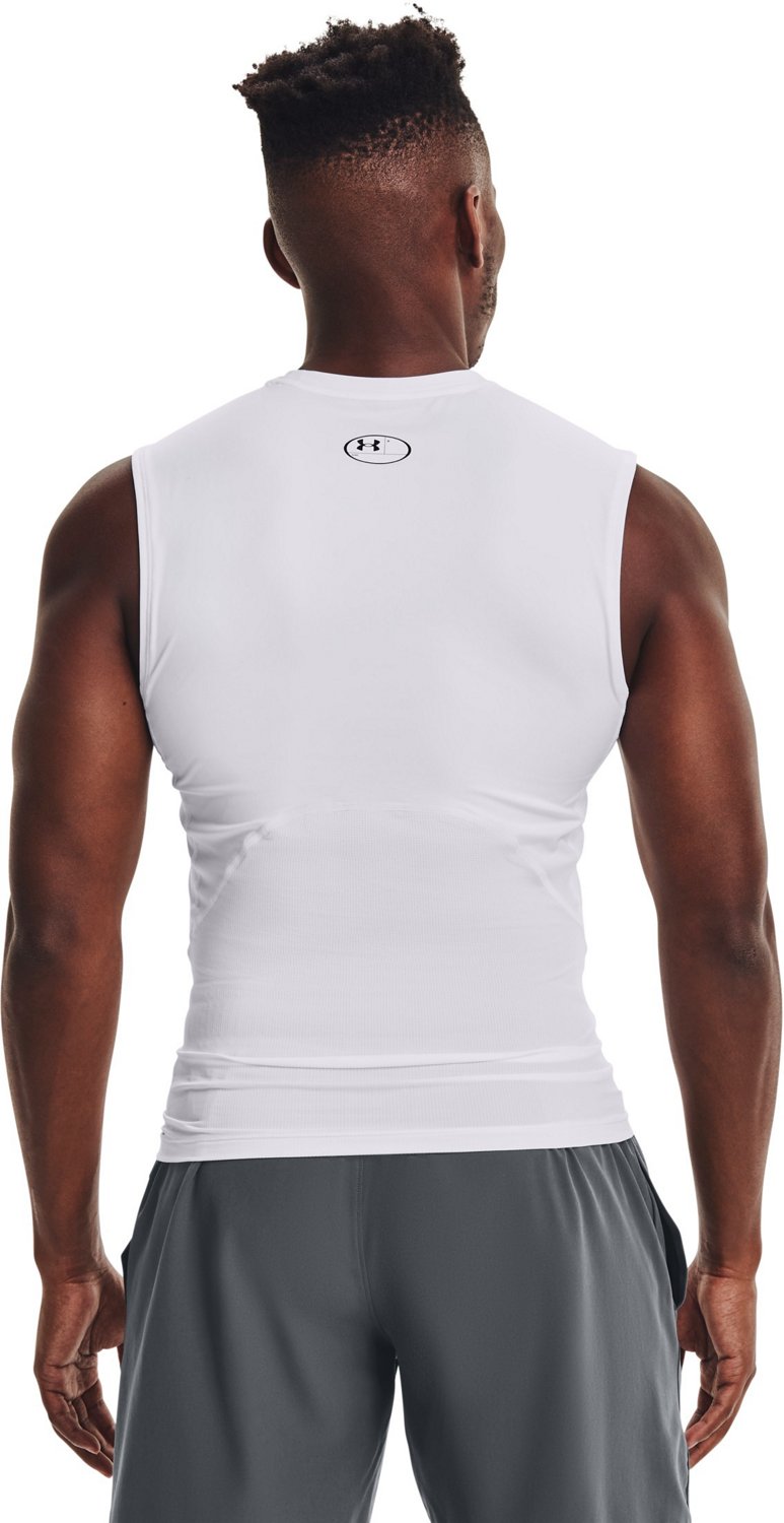 Under Armour Men's HeatGear® Armour Sleeveless Compression Top                                                                  - view number 2