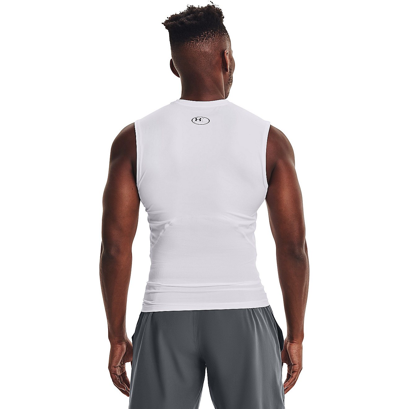 Under Armour Men's HeatGear® Armour Sleeveless Compression Top                                                                  - view number 2