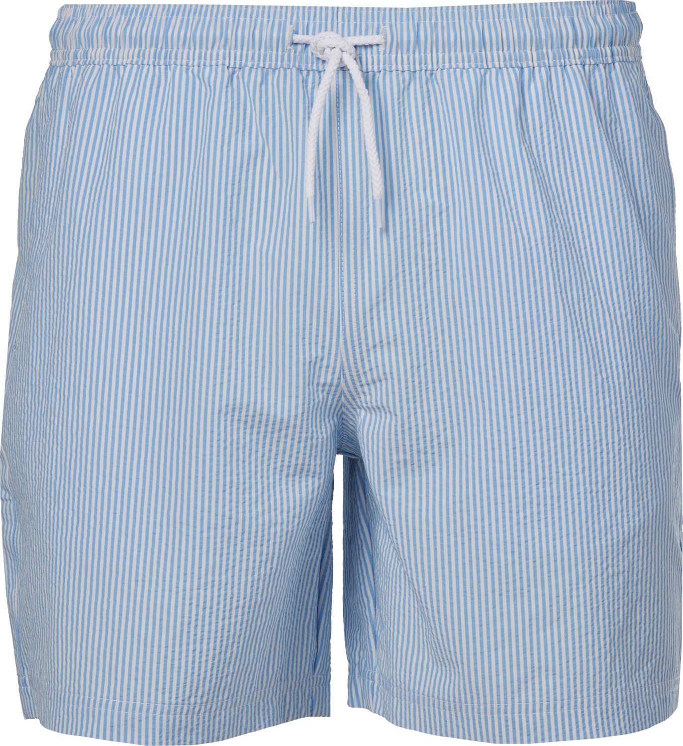 Academy Sports + Outdoors Magellan Outdoors Men's FishGear Southern Summer  Boat Seersucker Fishing Shorts 7