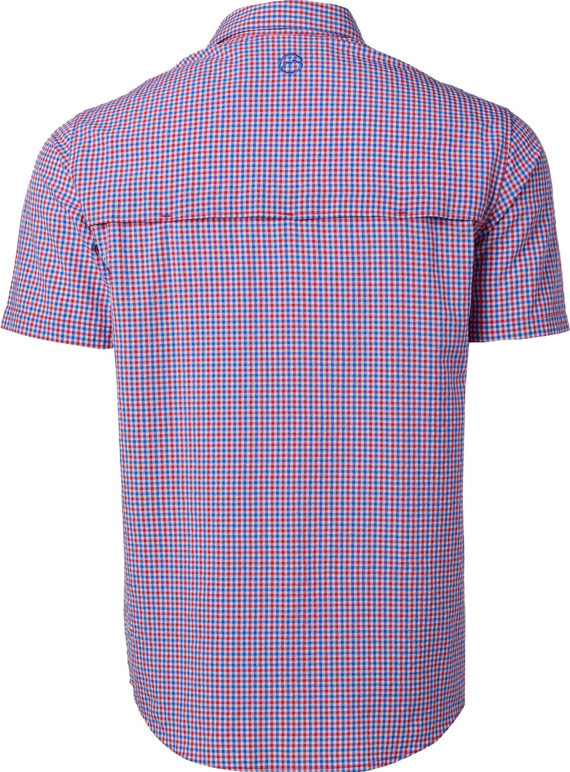Magellan Outdoors Men's Southern Summer Seersucker Plaid Short Sleeve Shirt - view number 2