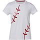 BCG Girls’ Softball Stitching Turbo Graphic T-shirt                                                                            - view number 1 selected
