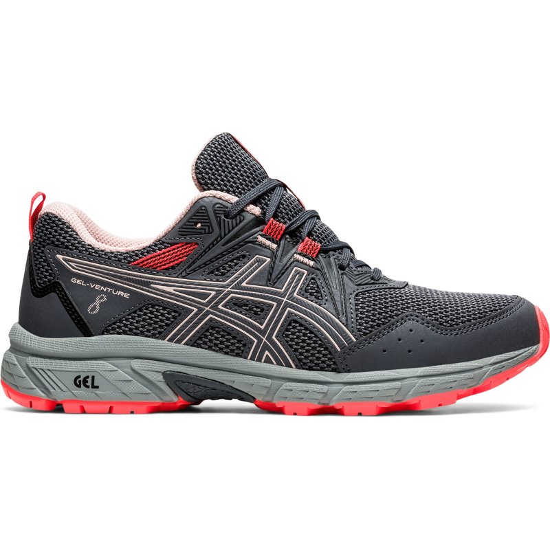 ASICS Women’s Gel-Venture 8 Trail Running Shoes Gray/Pink, 11 - Women's Running at Academy Sports product image