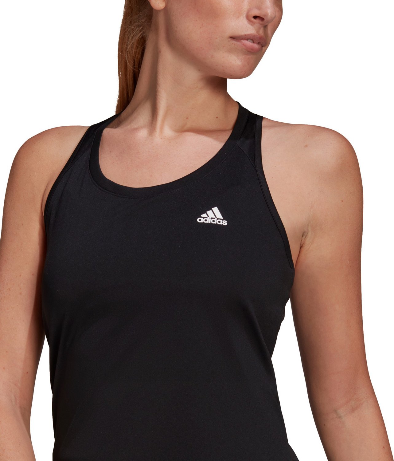 adidas Women's Designed 2 Move 3-Stripes Training Tank Top