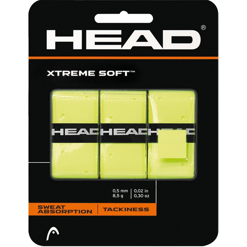 HEAD Xtreme Soft Overwrap Grip Bright Yellow - Tennis at Academy Sports