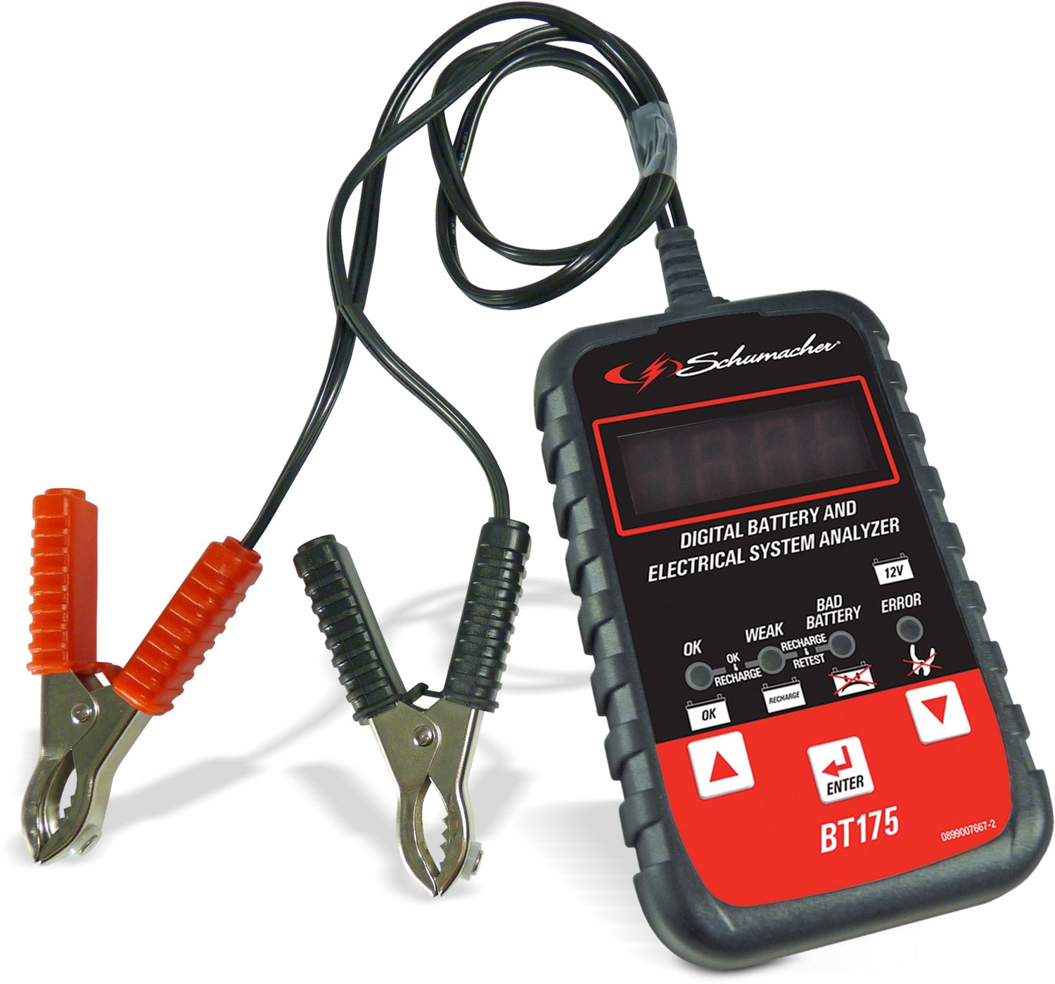 Schumacher Electric BT175 Digital 12V Battery Tester Academy