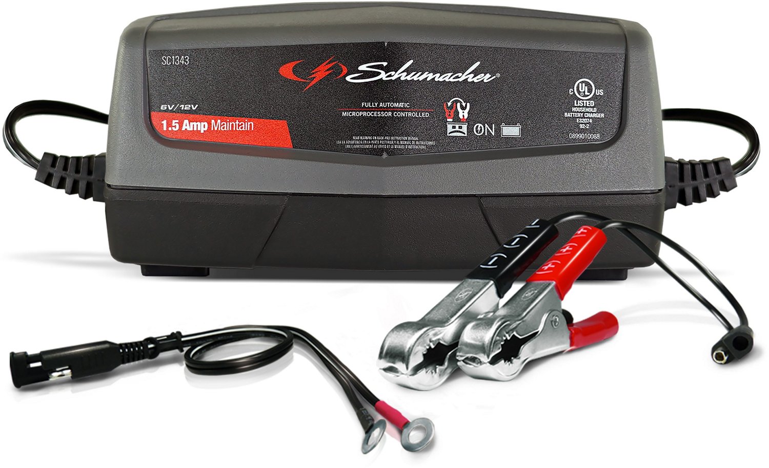Schumacher Electric SC1343 1.5A 6V/12V Fully Automatic Battery Maintainer                                                        - view number 2