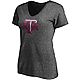Texas A&M University Women's Primary Logo V-neck Graphic T-shirt                                                                 - view number 1 image