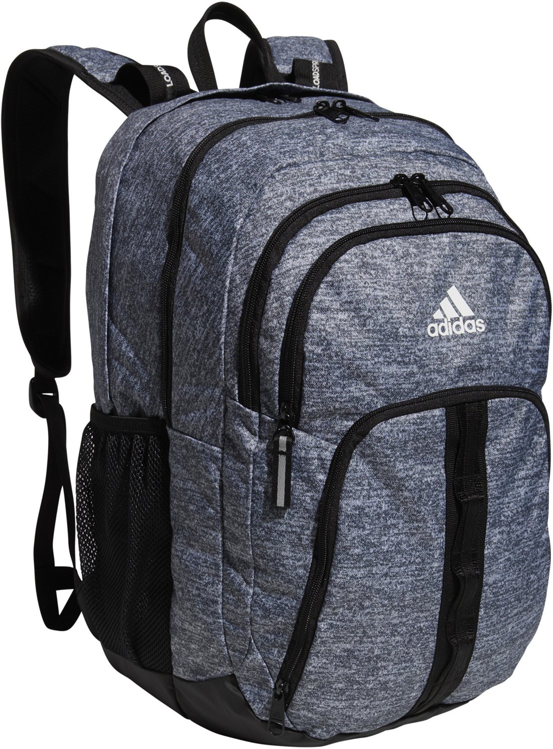 adidas Prime 6 Backpack, BOS Mini Monogram Black/Semi