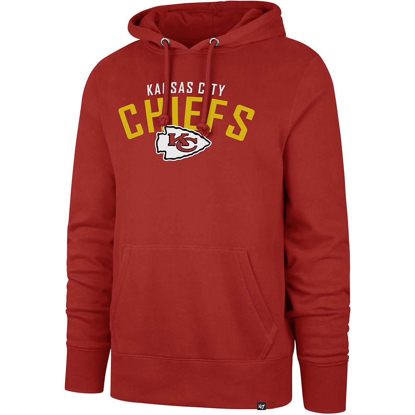 '47 Kansas City Chiefs Outrush Headline Pullover Hoodie                                                                          - view number 1