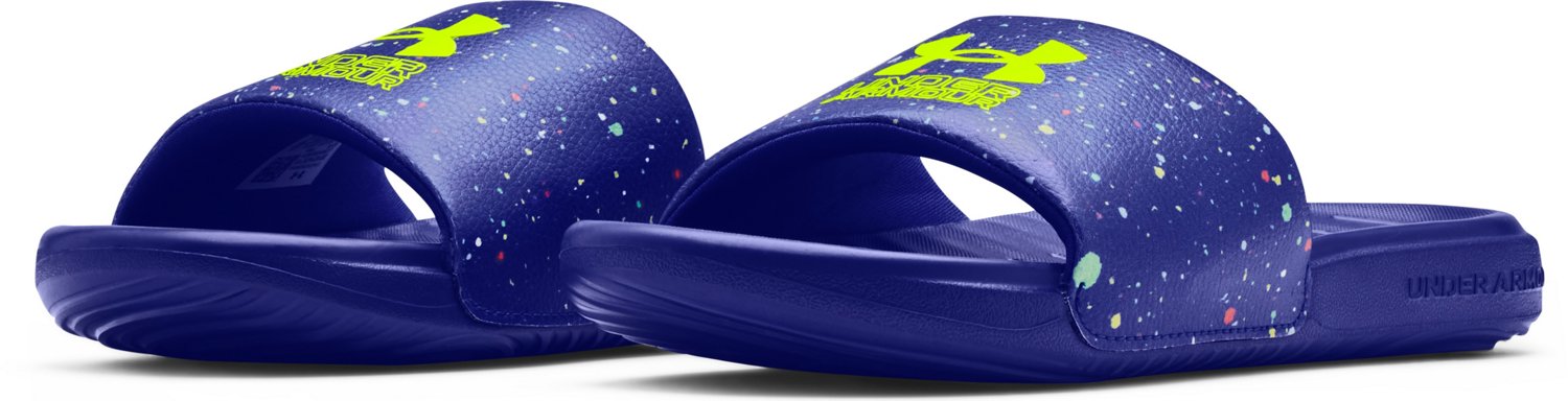 Under Armour Boys' Ansa Graphic Slide Sandals