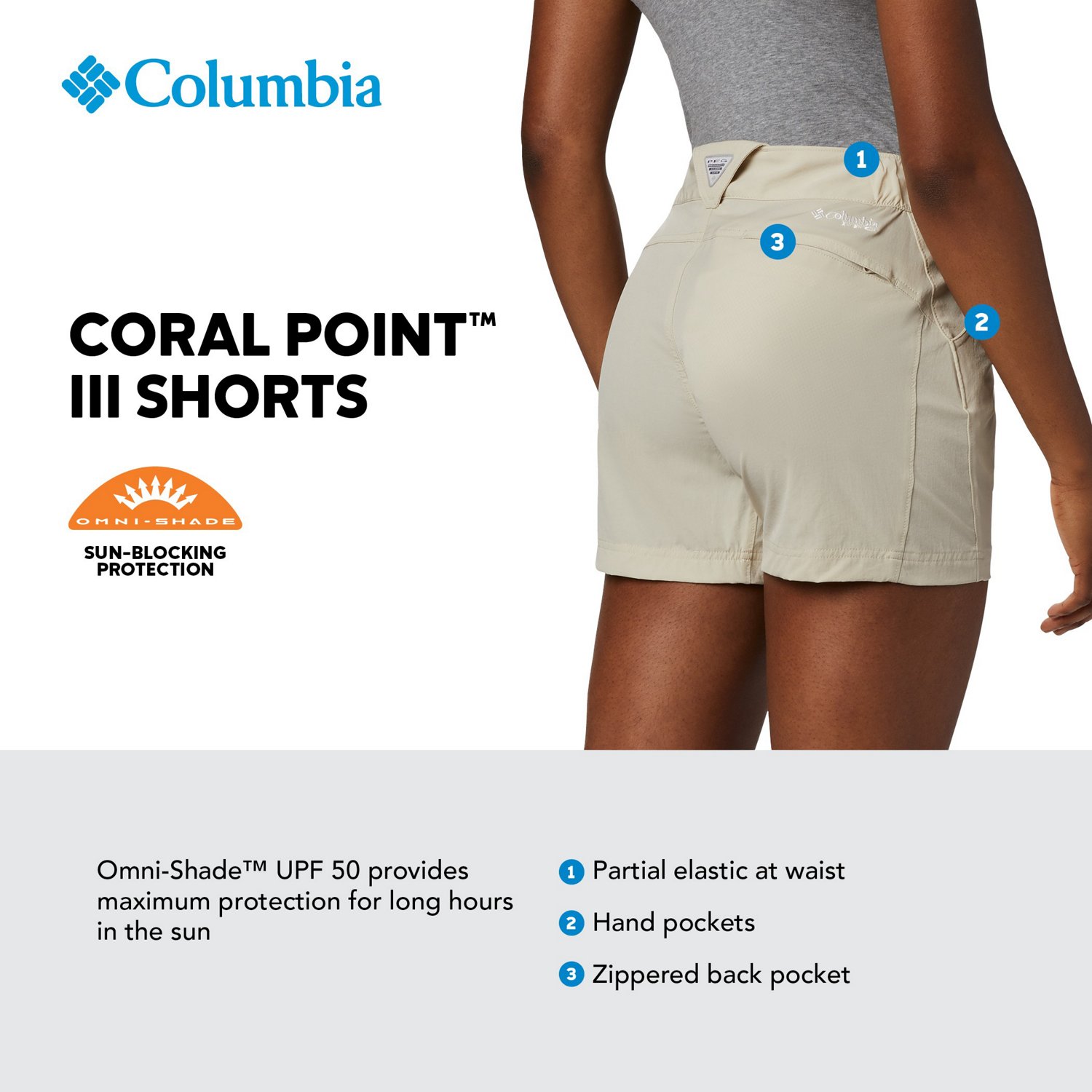 Columbia Sportswear Women's Coral Point III Shorts | Academy