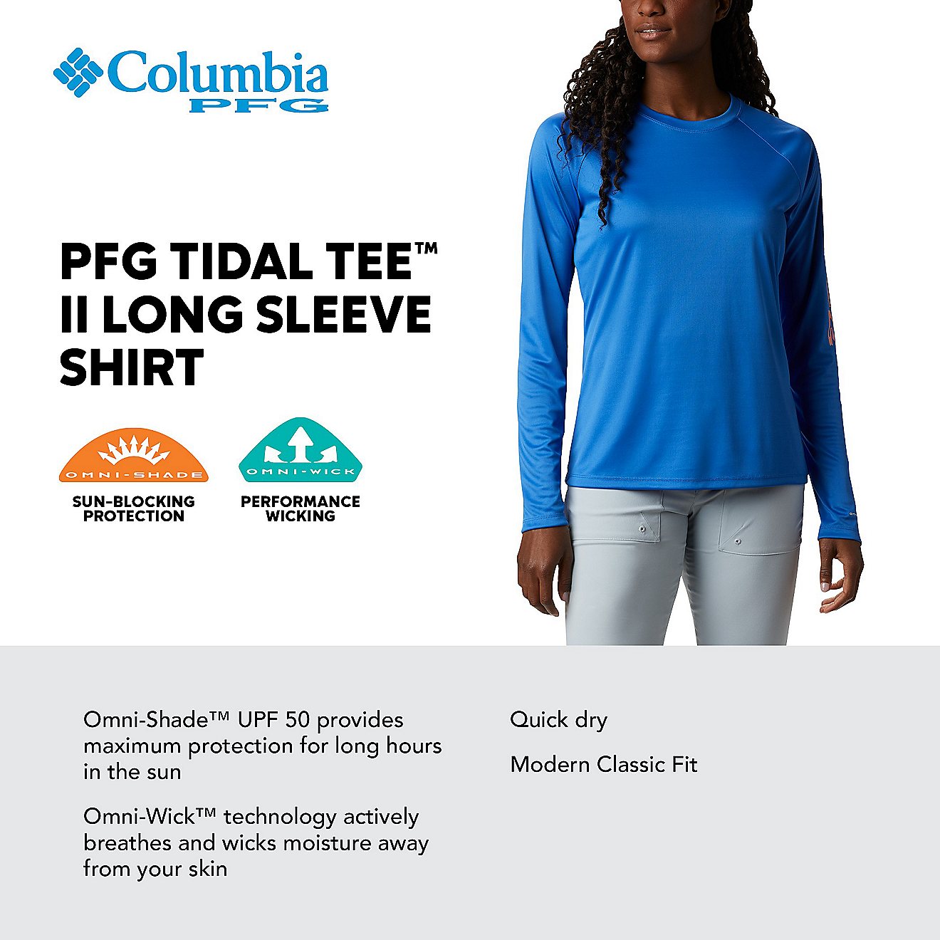 Columbia Sportswear Women's Tidal Tee II Long Sleeve T-shirt                                                                     - view number 10