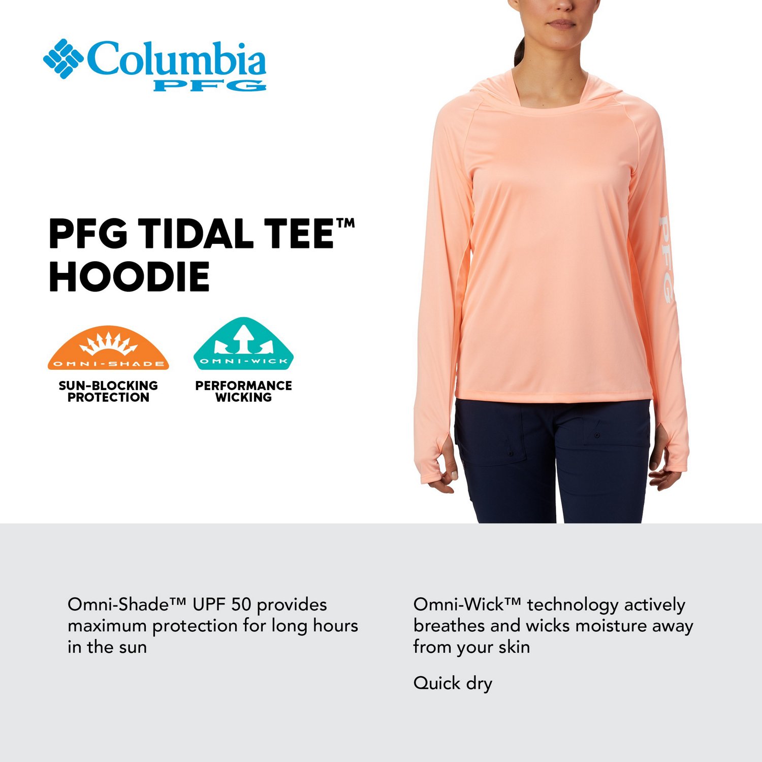 Columbia Sportswear Women's Tidal Tee Hoodie - view number 3
